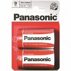 Panasonic R20 Zinc Carbon BL*2 (Батарейка)