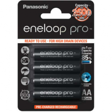 Panasonic eneloop pro BK-3HCDE/4BE 2500mAh R06 AA BL4 (Аккумулятор)