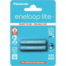 Panasonic eneloop lite BK-4LCCE/2BE 550mAh AAA R03 BL2 (Аккумулятор)