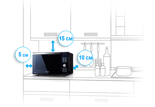 Panasonic NN-DF383BZPE инверторная печь с режимом 